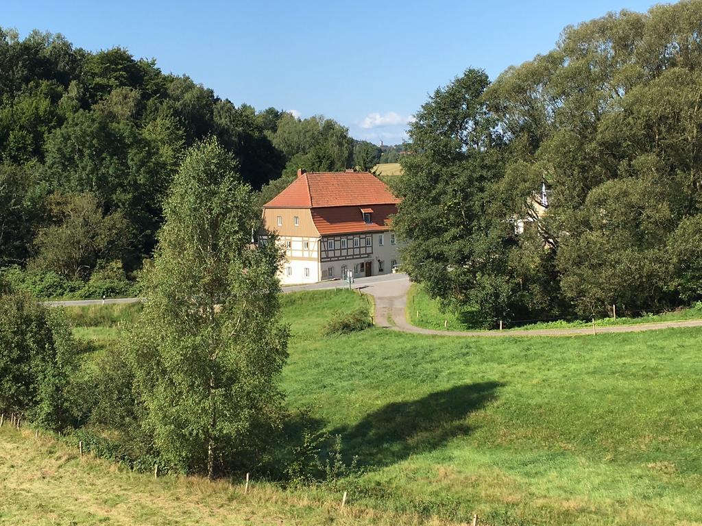 Ferienwohnung Richtermuehle Saupsdorf Eksteriør bilde